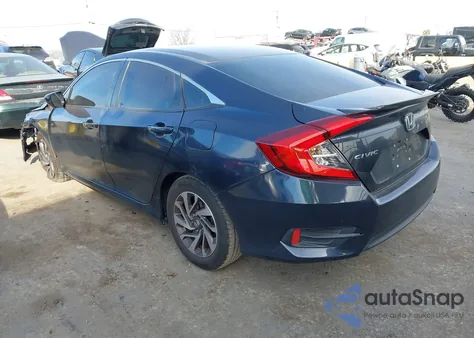 2016 Honda Civic Ex from USA, damaged, VIN 19XFC2F75GE239112